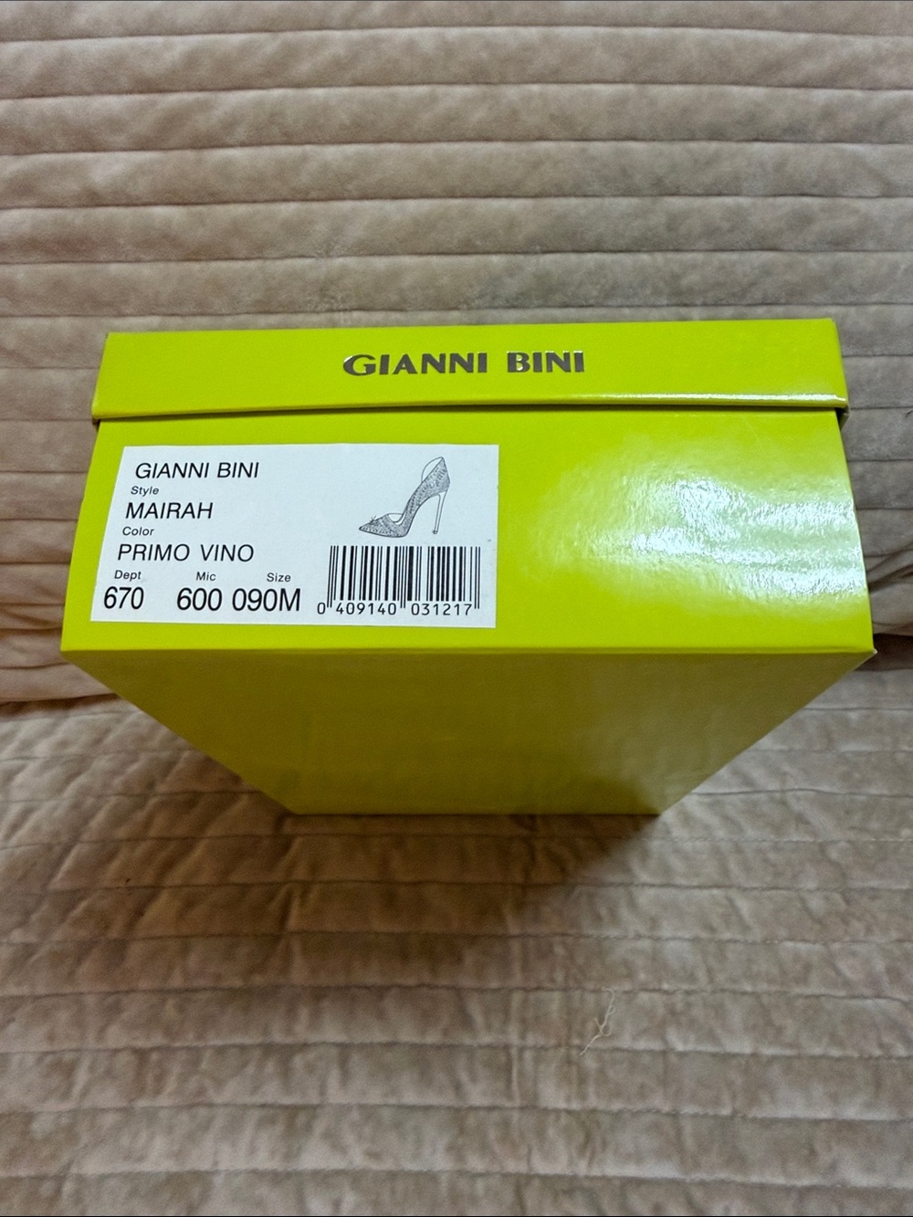Gianni Bini Plum Crystal-Studded Pointed Pumps - Picture 7 of 7